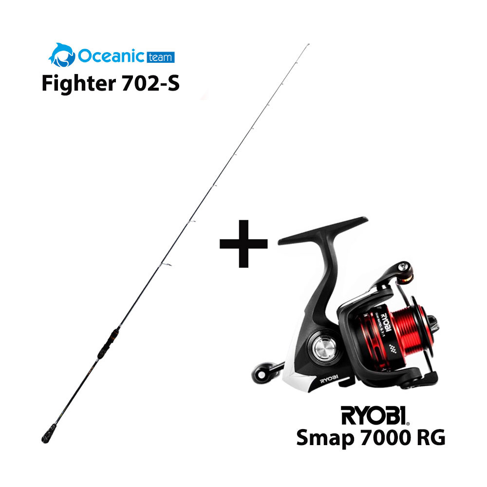 FIGHTER-702-S-SMAP-7000-RG-1 ‣ Expert Fishing FIGHTER-702-S-SMAP-7000-RG-1