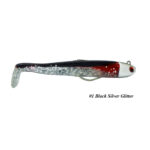 black-silver-glitter